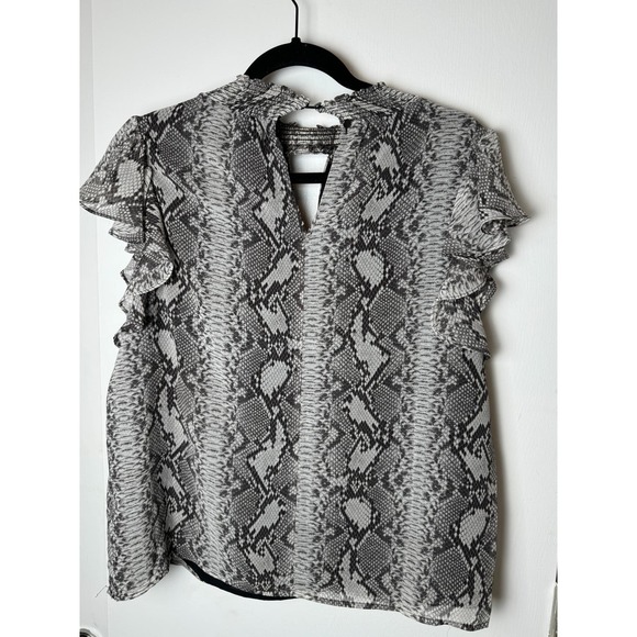 1.‎ STATE Womens Animal Print Blouse - Picture 5 of 5